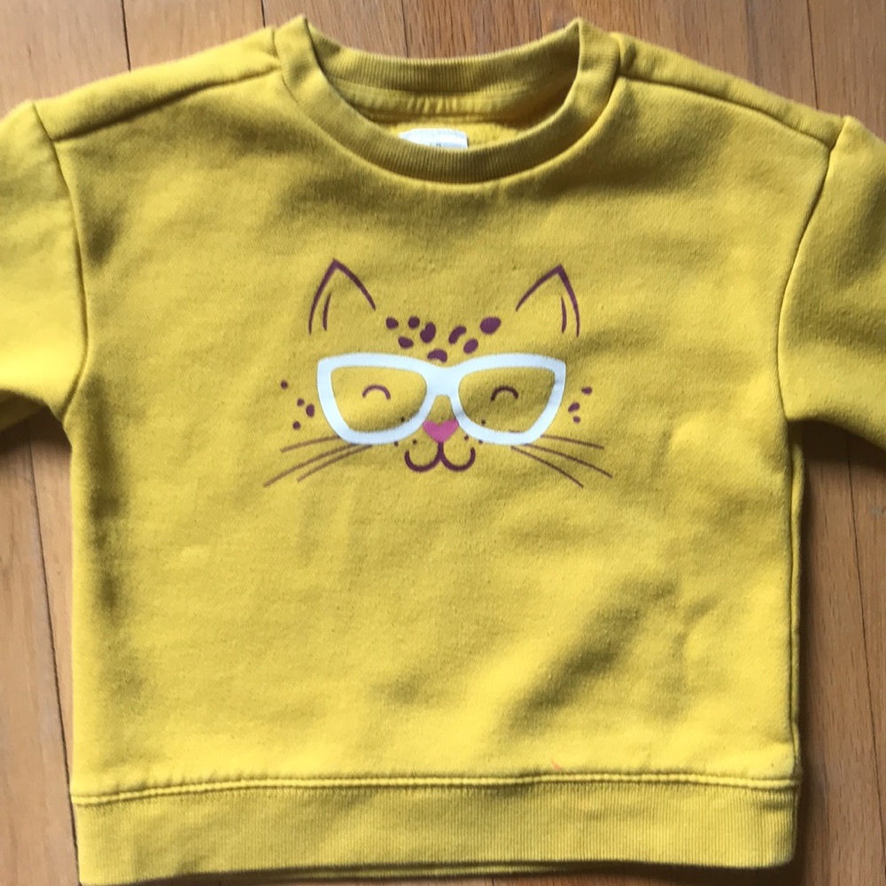Gap toddler cat sweater